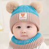 Beanie Wool Cap With Neck Warmer Attached KIDS WOOL CAP