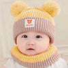 Beanie Wool Cap With Neck Warmer Attached KIDS WOOL CAP