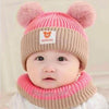 Beanie Wool Cap With Neck Warmer Attached KIDS WOOL CAP