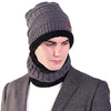 Beanie Wool Cap With Neck Warmer. Full Set-2 Pieces
