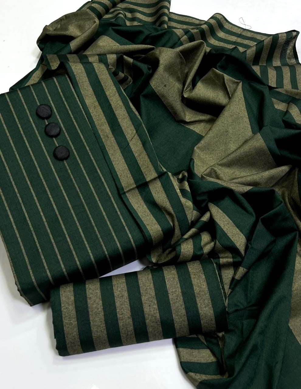 3pc Multani Susi Khaadi (Green)