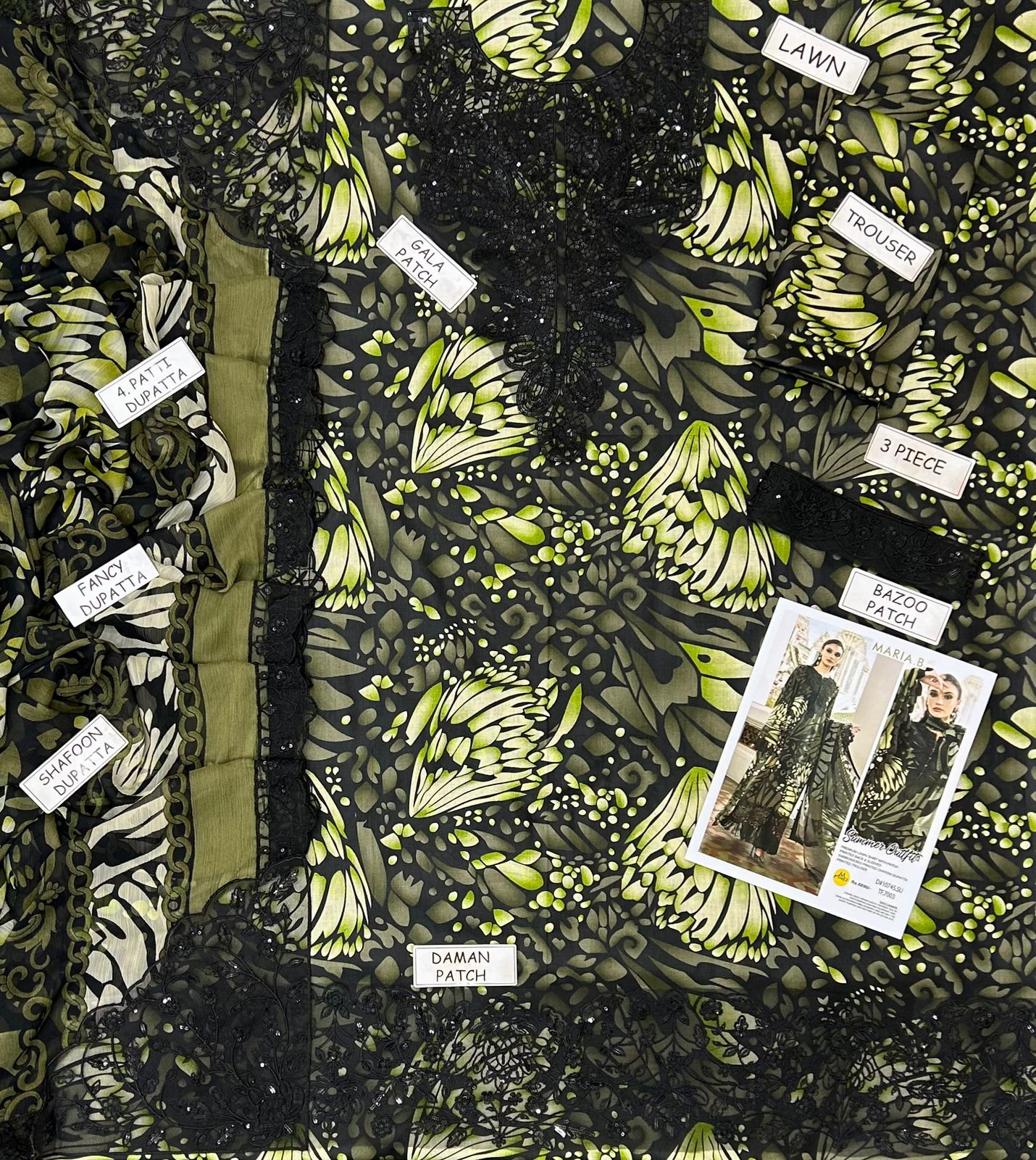 Lawn collection 2026 Maria b MOST DEMANDING EDITION 03PCS UNSTITCHED SUIT
