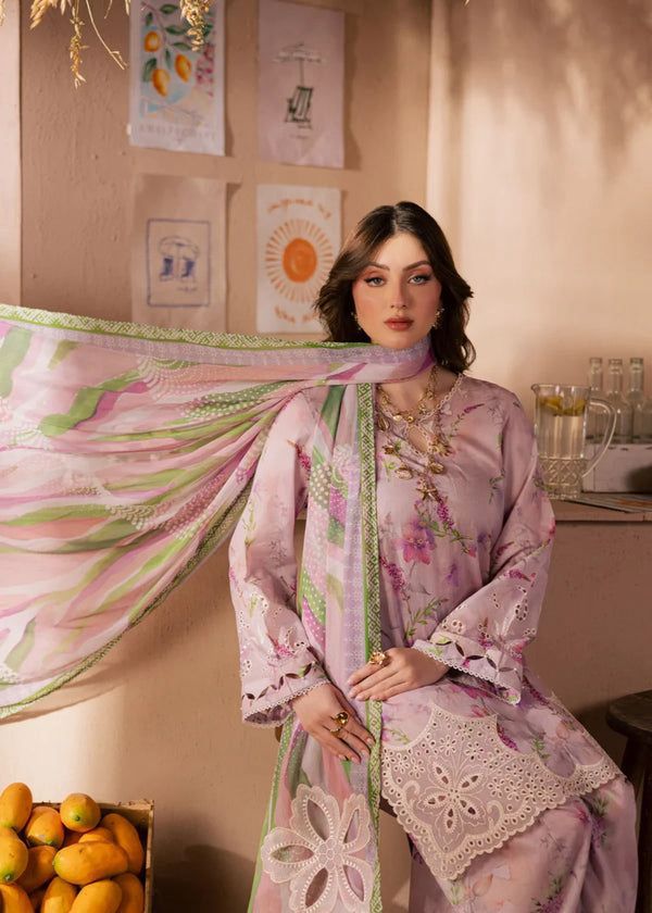 Lawn collection 2026 NUREH MOST DEMANDING EDITION 03PCS UNSTITCHED SUIT