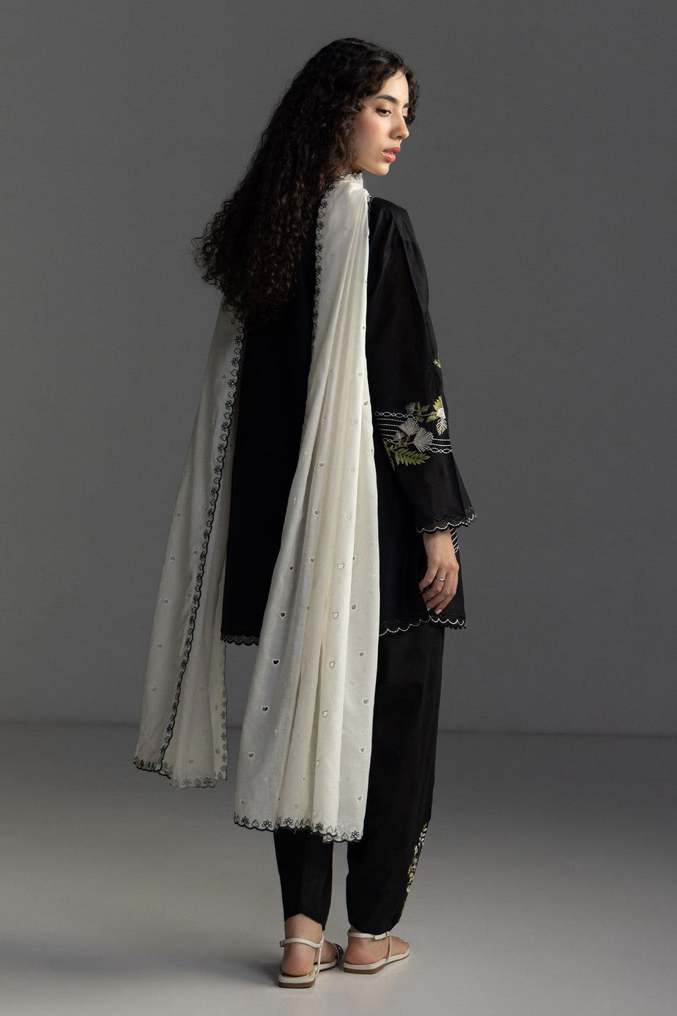 Coco Lawn By Zara Shahjahan Embroidered Lawn Suits Unstitched 3 Piece - CCLZSL9A - Evia - Summer Collection