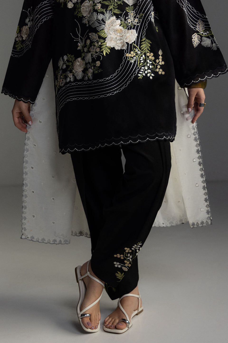 Coco Lawn By Zara Shahjahan Embroidered Lawn Suits Unstitched 3 Piece - CCLZSL9A - Evia - Summer Collection