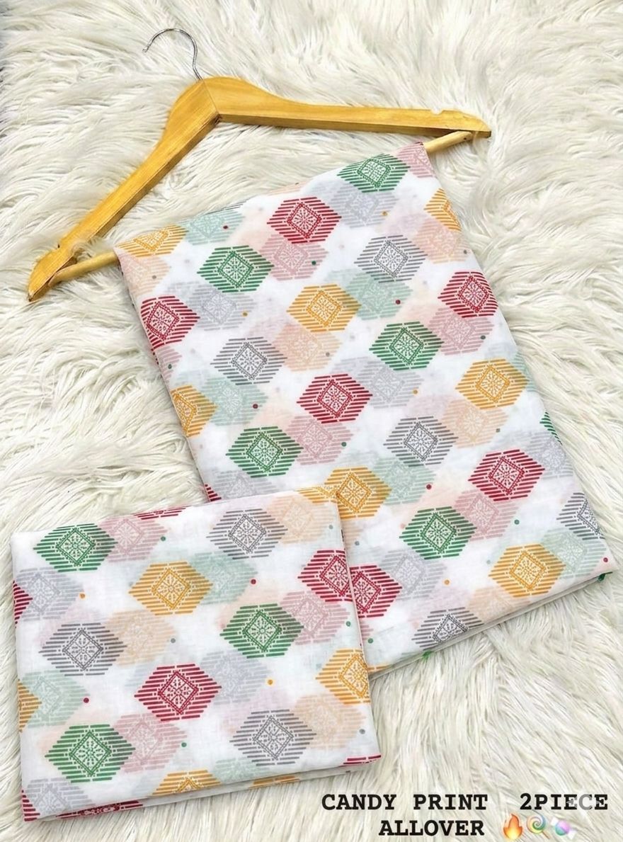 Rangeen-Prints _ALLOVER LAWN 2pc Candy Prints (010)