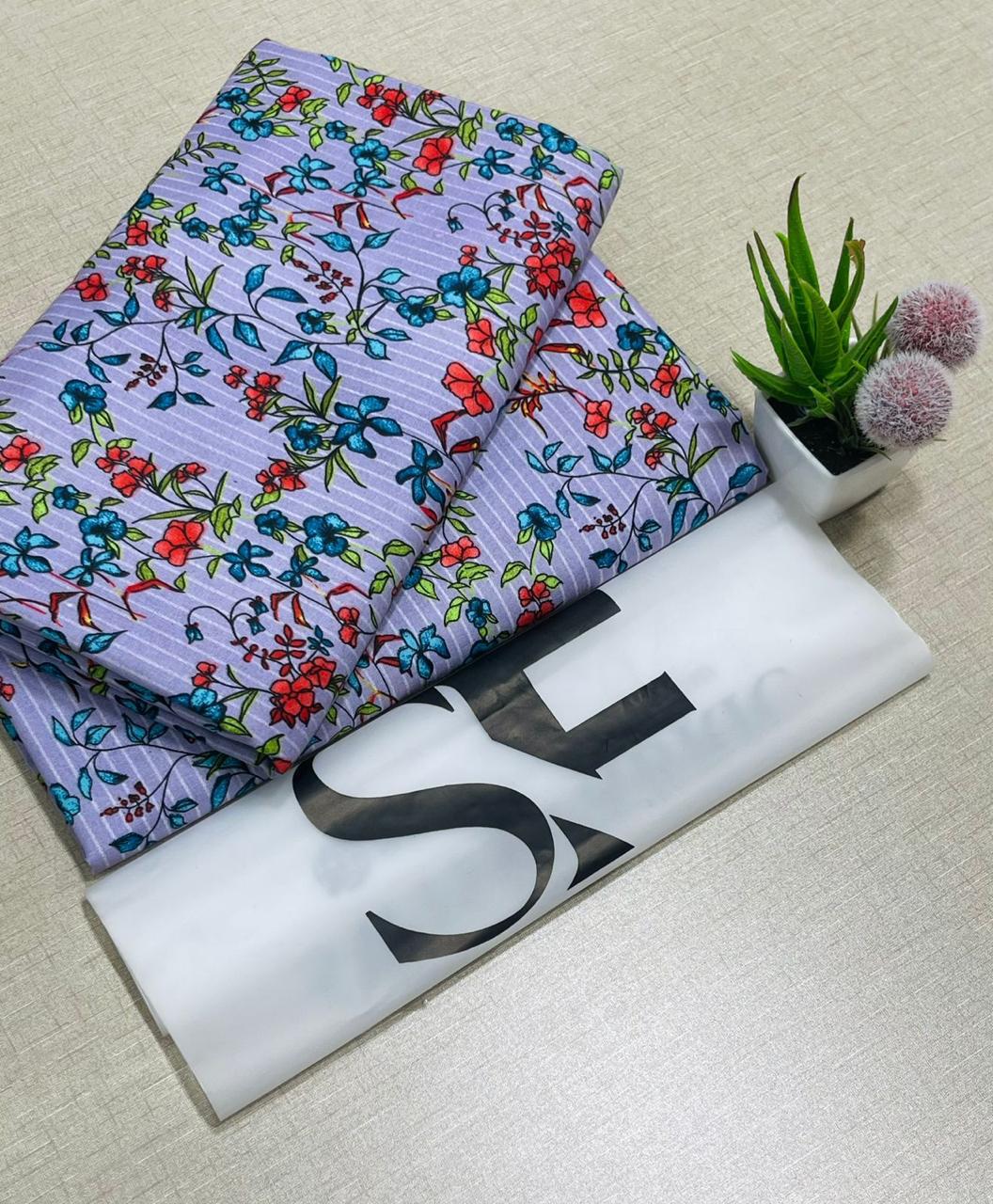 Unstiched-Ladies 2-Piece – [ULP-70121]